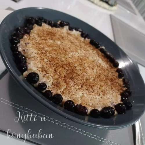 Sütőben sült tejberizs