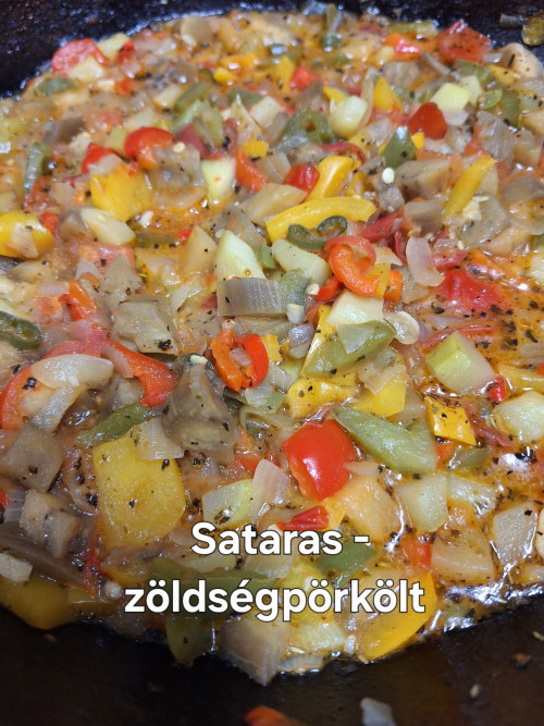 Sataraš - zöldségpörkölt