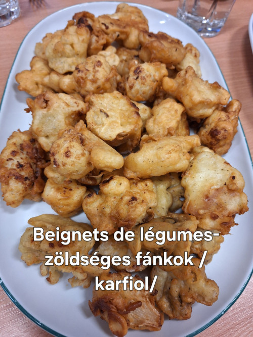 Beignets de légumes – zöldséges fánkok