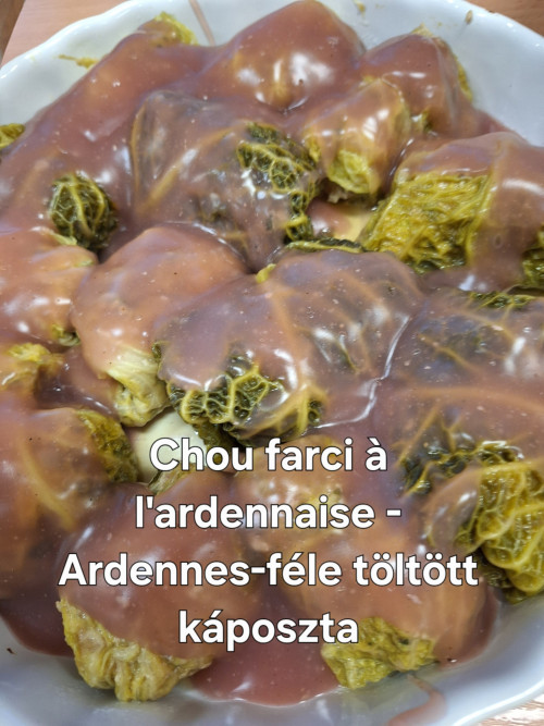 Chou farci à l'ardennaise   - Ardennes-féle töltött 